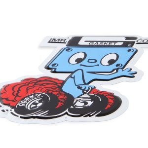 Mr. Gasket Sign, 13-1/2 Inch X 11 Inch, Mr. Gasket Corky, Blue/ Red/ Black, Metal – 4C