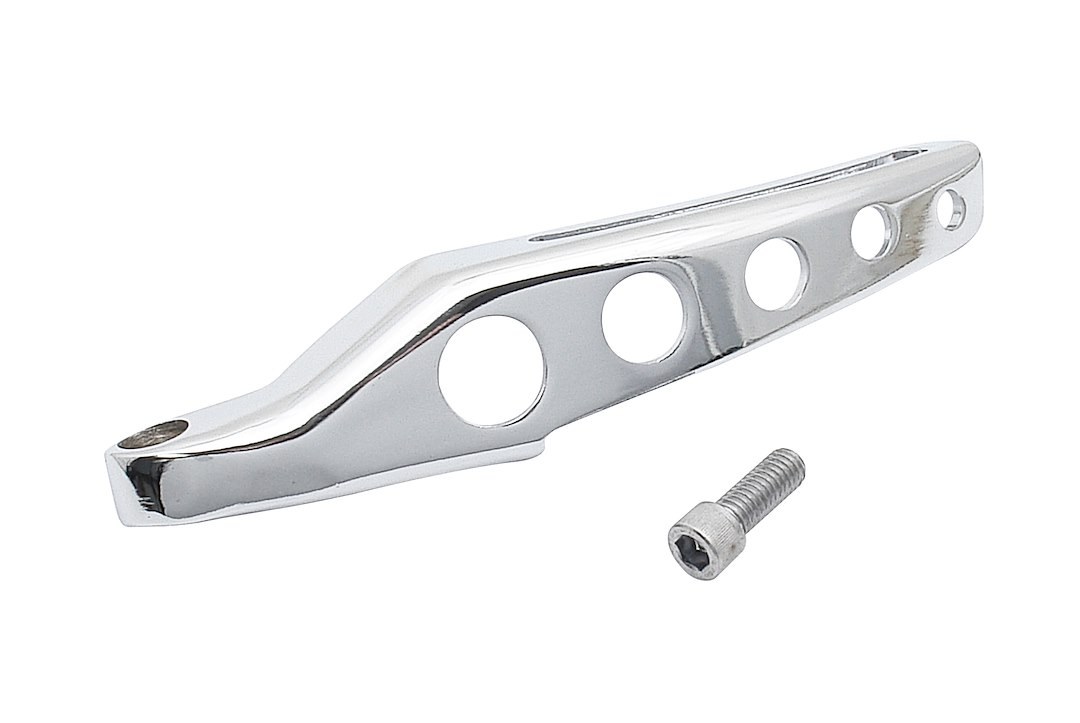 Mr. Gasket Alternator Bracket, Top Mount Bracket, Chrome Plated, Steel – 5176