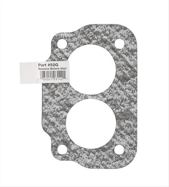 Mr. Gasket Carburetor Gasket Kit, For Use with Rochester 2 Barrel/ Large 2 Hole Base, Base Gasket Only – 52G