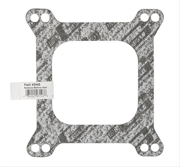 Mr. Gasket Carburetor Mounting Gasket, For Use with Square Flange 4 Barrel Carburetors, Single – 54G