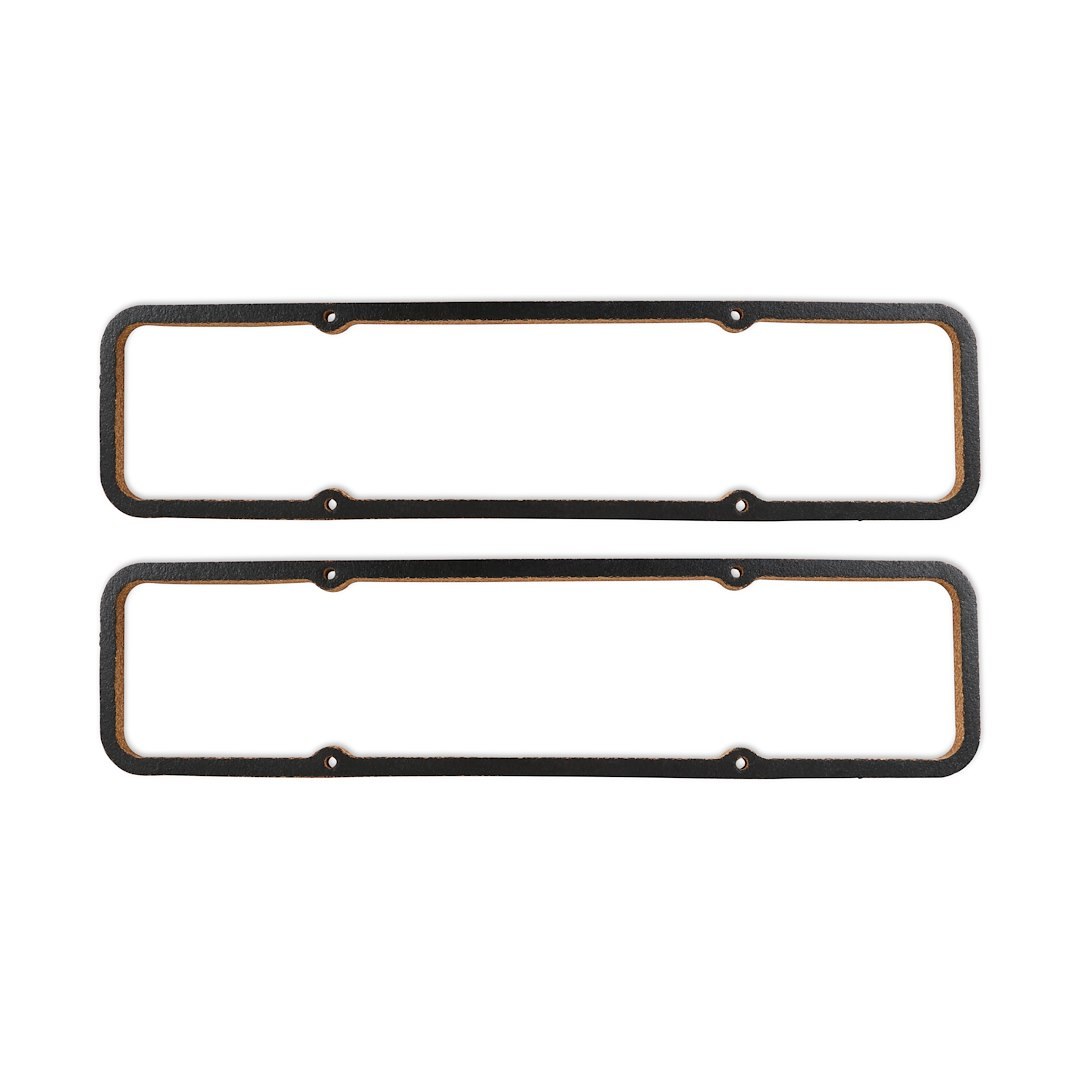 Mr. Gasket Valve Cover Gasket, Cork/ Rubber with Steel Core, 0.313 Inch Thick, Set of 2 – 5861