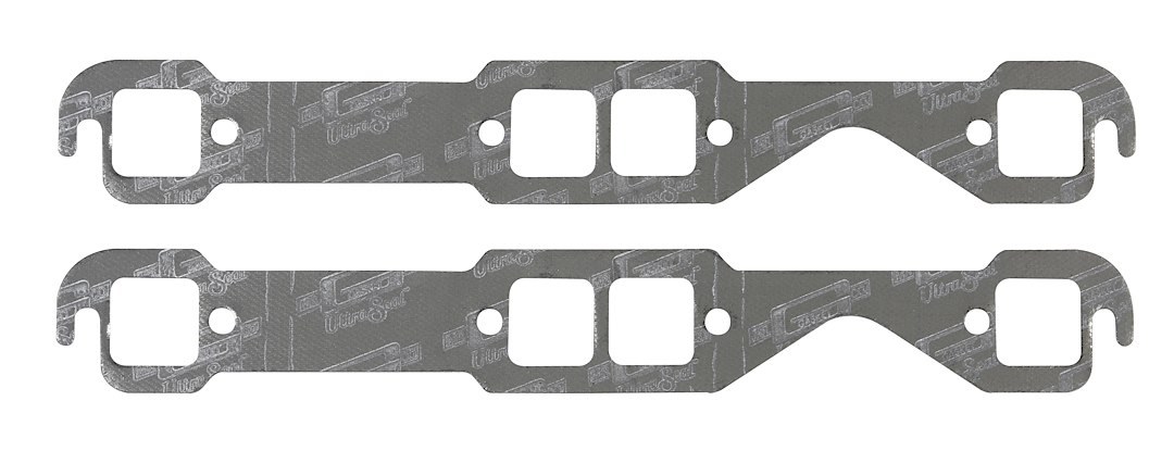 Mr. Gasket Exhaust Header Gasket, Steel Core Laminate, Set of 2, 1.48 Inch X 1.45 Inch Port Size – 5900