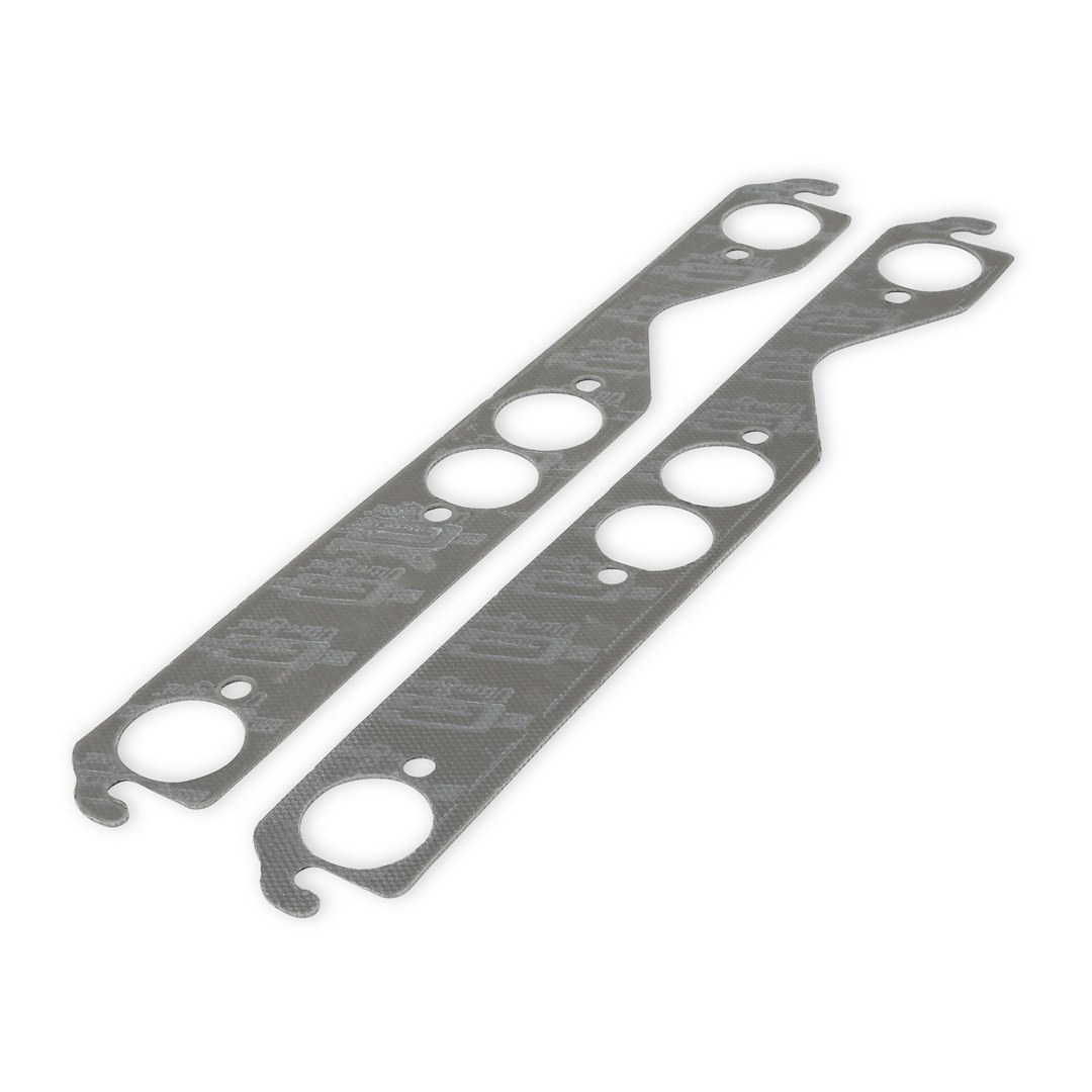 Mr. Gasket Exhaust Header Gasket, Steel Core Laminate, Set of 2, 1.63 Inch Port Size – 5902