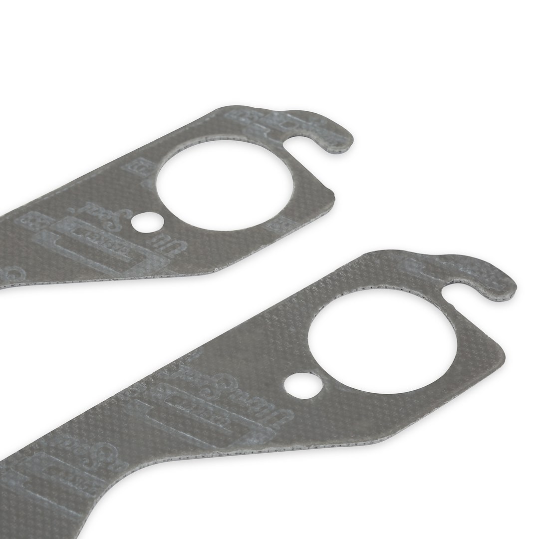 Mr. Gasket Exhaust Header Gasket, Steel Core Laminate, Set of 2, 1.63 Inch Port Size – 5902