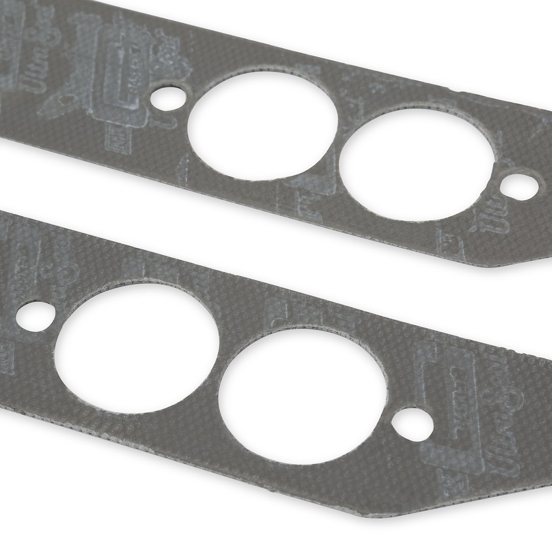Mr. Gasket Exhaust Header Gasket, Steel Core Laminate, Set of 2, 1.63 Inch Port Size – 5902