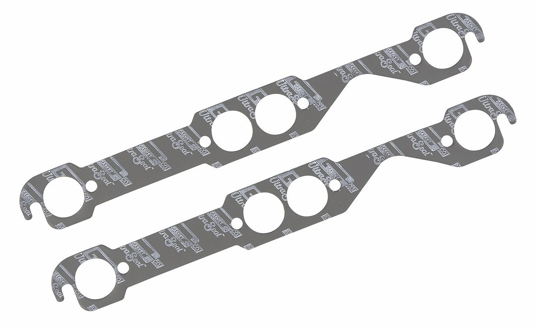 Mr. Gasket Exhaust Header Gasket, Steel Core Laminate, Set of 2, 1.50 Inch Port Size – 5907