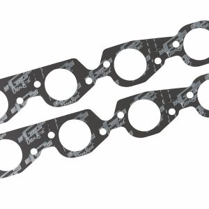 Mr. Gasket Exhaust Header Gasket, Steel Core Laminate, Set of 2, 2.15 Inch Port Size – 5912