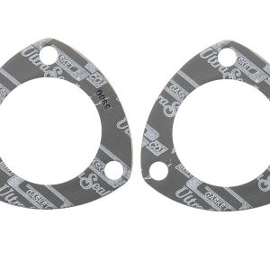 Mr. Gasket Exhaust Header Collector Gasket, Ultra Seal, 2-1/2 Inch Diameter, Triangle, 3-1/2 Inch Bolt Circle, 3/8 Inch Bolt Hole Size – 5980