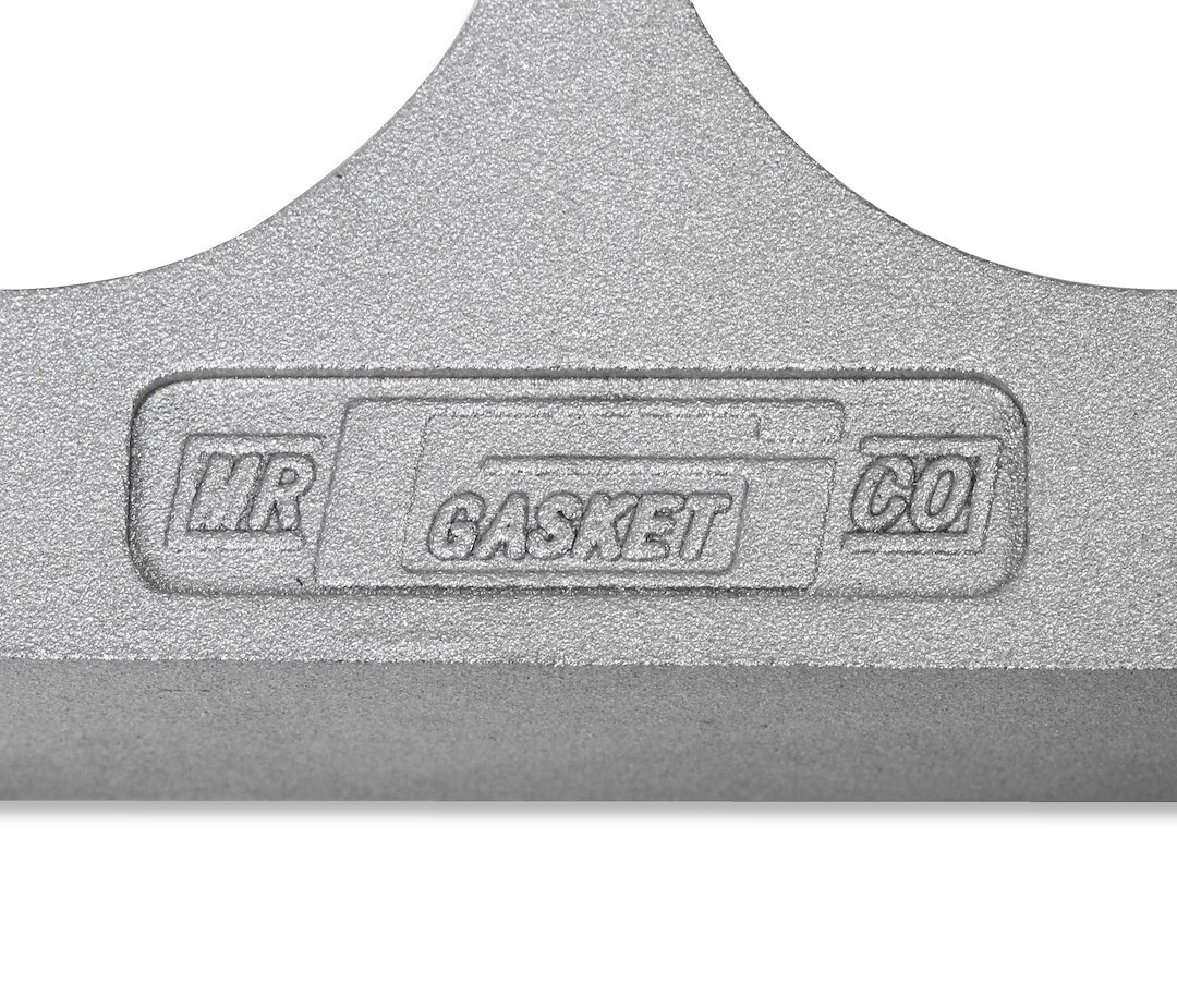 Mr. Gasket Carburetor Spacer, For Use with Standard Bolt Patterns for Holley and Carter, 1 Inch Ported Center, 1 Inch Thick, Natural, Aluminum – 6006