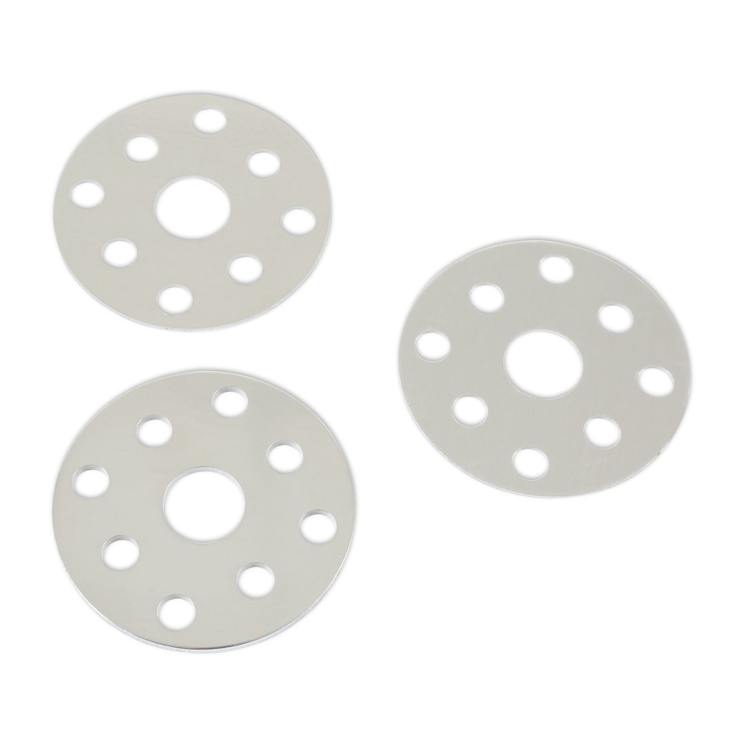 Mr. Gasket Water Pump Pulley Shim, With Two 1/16″ Shims/ One 1/8 Inch Shim – 6129