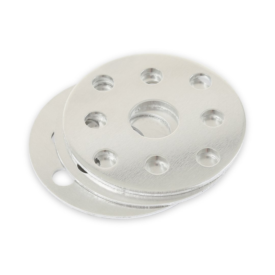 Mr. Gasket Water Pump Pulley Shim, With Two 1/16″ Shims/ One 1/8 Inch Shim – 6129
