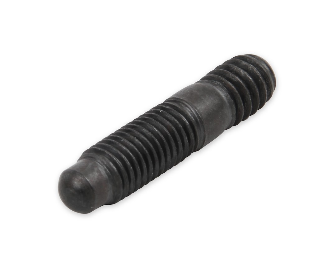Mr. Gasket Valve Cover Stud, 1/4 Inch – 20 Thread Size, Hex Style Head Type, Black Oxide/ Zinc Plated, Steel, Set of 8 – 6324