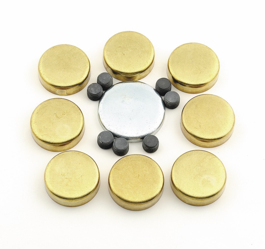 Mr. Gasket Expansion Plug, For Use with Chevy Big Block, Brass – 6482