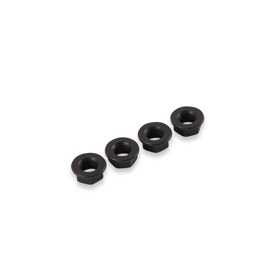 Mr. Gasket Torque Converter Bolt, For Use with Ford, 3/8 Inch – 24 Thread Size, With Lock Washers, Set of 4 – 6717