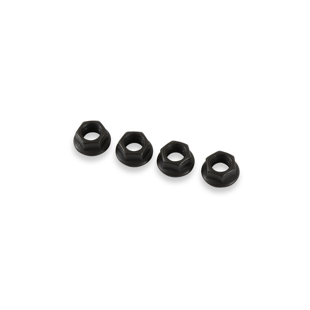 Mr. Gasket Torque Converter Bolt, For Use with Ford, 3/8 Inch – 24 Thread Size, With Lock Washers, Set of 4 – 6717