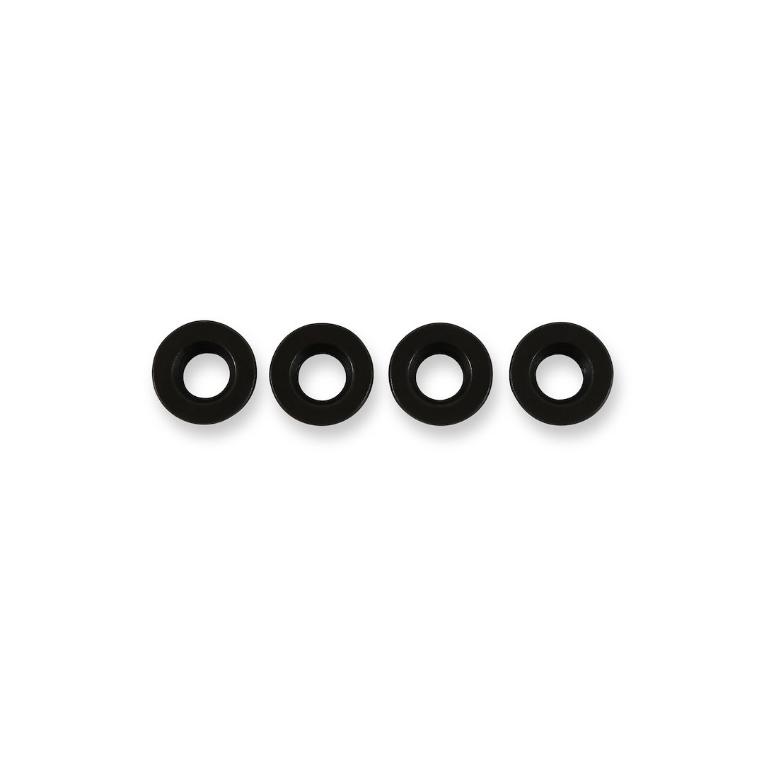 Mr. Gasket Torque Converter Bolt, For Use with Ford, 3/8 Inch – 24 Thread Size, With Lock Washers, Set of 4 – 6717