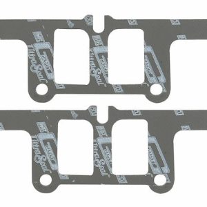 Mr. Gasket Exhaust Header Gasket, Steel Core Laminate, Set of 2, 2.30 Inch X 1.28 Inch Port Size – 7529