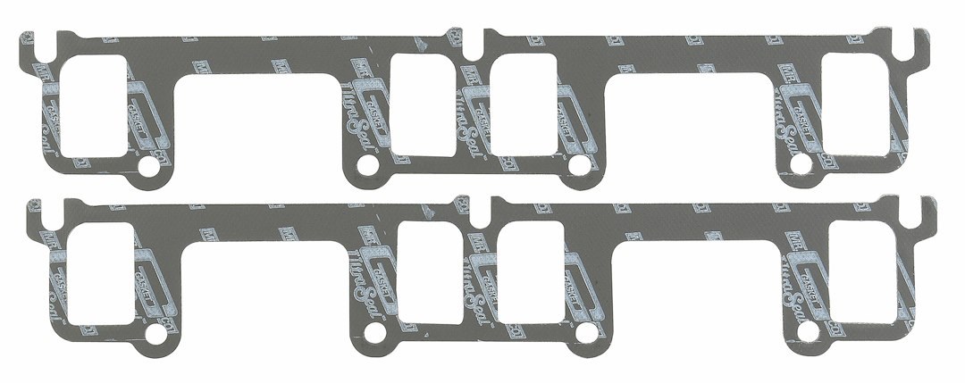 Mr. Gasket Exhaust Header Gasket, Steel Core Laminate, Set of 2, 2.30 Inch X 1.28 Inch Port Size – 7529