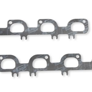 Mr. Gasket Exhaust Header Gasket, Ultra Seal, Steel Core Laminate, Set of 2, 2 Inch X 1.48 Inch Port Size – 7595