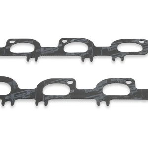 Mr. Gasket Exhaust Header Gasket, Ultra Seal, Steel Core Laminate, Set of 2, 2 Inch X 1.48 Inch Port Size – 7595