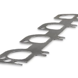 Mr. Gasket Exhaust Header Gasket, Ultra Seal, Steel Core Laminate, Set of 2, 2 Inch X 1.48 Inch Port Size – 7595
