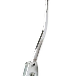 Mr. Gasket Auto Trans Shifter, For Use with GM Cars and Trucks, Floor Shifter, Knob Style, 3-4 Speed, Chrome Plated Steel Stick with Black Knob – 7668