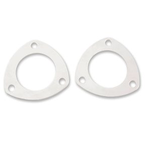 Mr. Gasket Exhaust Header Collector Gasket, 2-1/2 Inch Diameter, Triangle, 3-1/2 Inch Bolt Circle, 3/8 Inch Bolt Hole Size – 76C