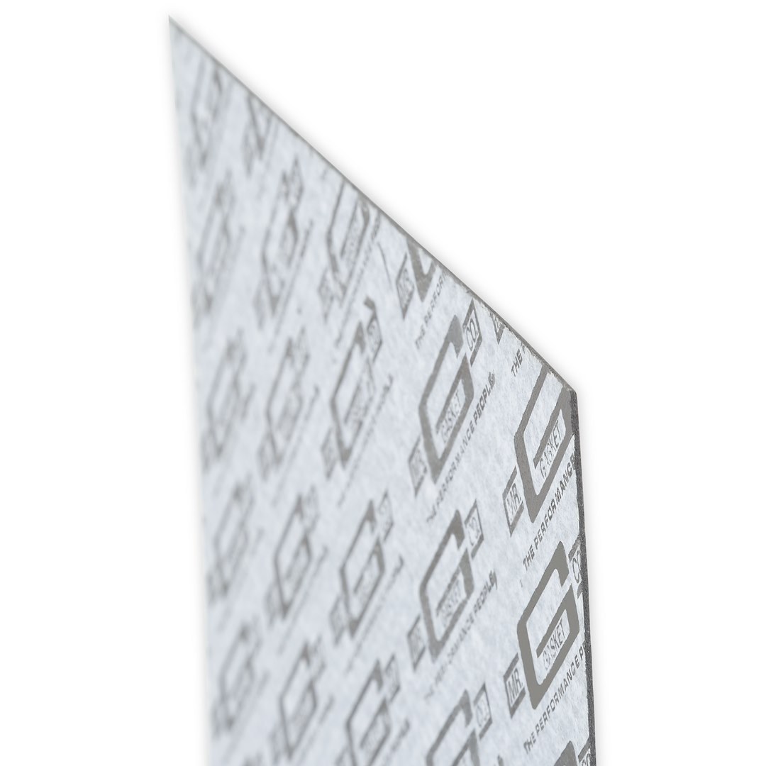 Mr. Gasket Gasket Material, Composite, 12 Inch Length X 12 Inch Width X 1/16 Inch Thick, Used to Make Intake Gaskets – 77B