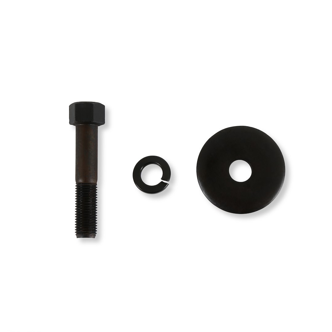 Mr. Gasket Harmonic Balancer Bolt, For Use with Chevy 283-400, 7/16 Inch – 20 Thread Size, 2-1/4 Inch Under Head Length, Black Finish – 7845