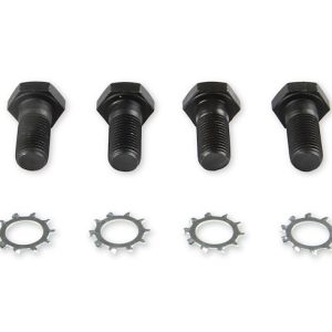 Mr. Gasket Clutch Flywheel Bolt, For Use with Chevy, 7/16 Inch – 20 Thread Size, Hex Style Head Type, Black Oxide, Steel – 912