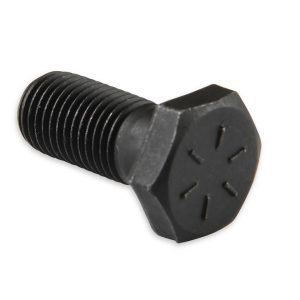 Mr. Gasket Clutch Flywheel Bolt, For Use with Chevy, 7/16 Inch – 20 Thread Size, Hex Style Head Type, Black Oxide, Steel – 912
