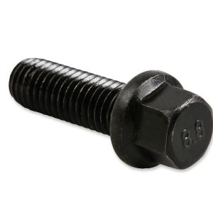 Mr. Gasket Exhaust Header Bolt, 8 Millimeter X 1.25 Thread Size, 25 Millimeter Length, Standard Bolt, Socket Head Type, Black Oxide, Steel – 918G