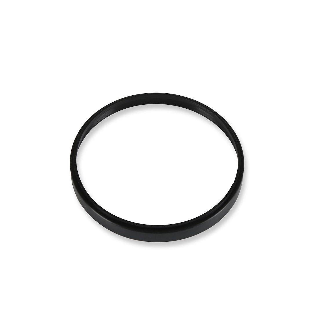 Mr. Gasket Air Cleaner Spacer, 5-1/8 Inch Diameter, 0.50 Inch Thick, Black Plastic – 9340