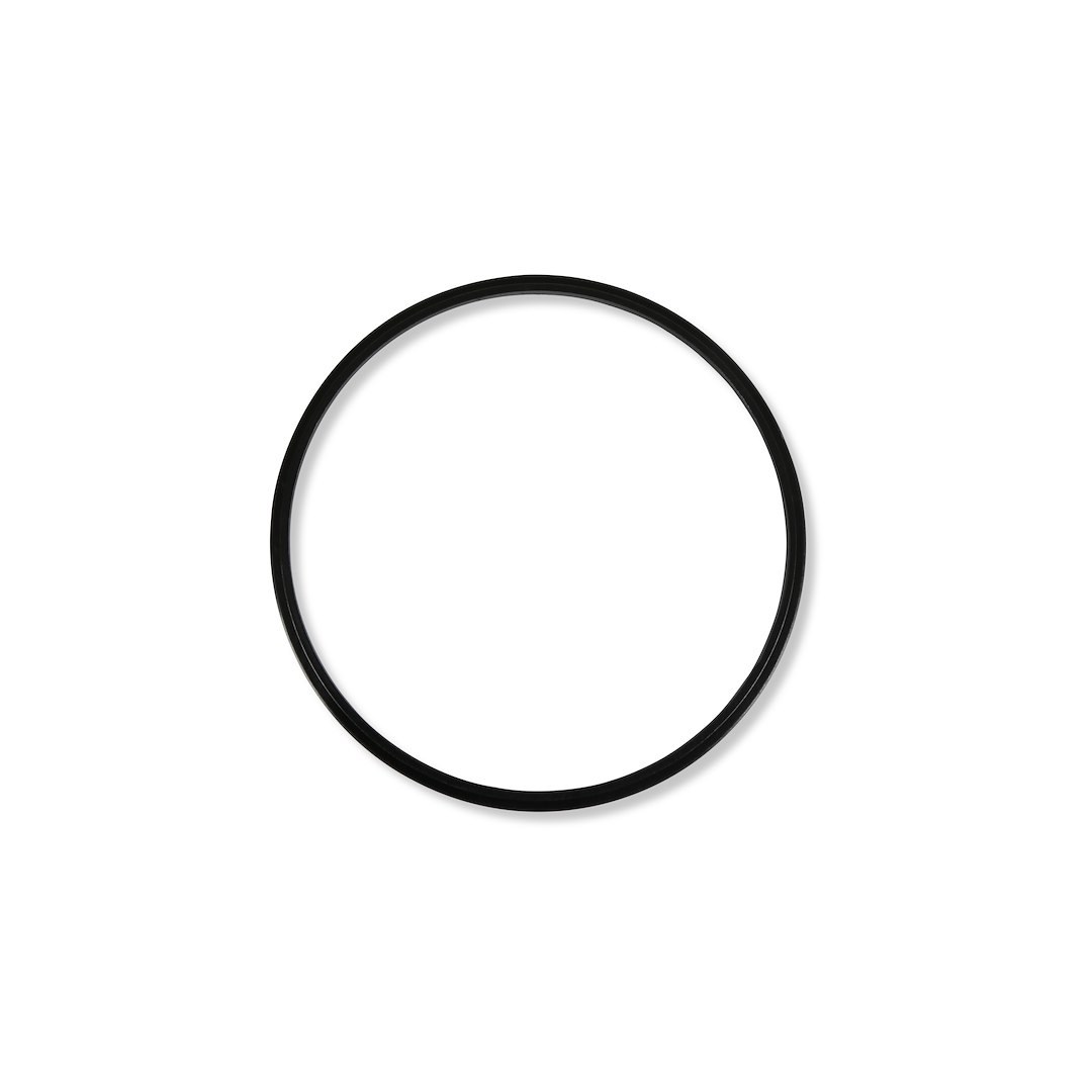 Mr. Gasket Air Cleaner Spacer, 5-1/8 Inch Diameter, 0.50 Inch Thick, Black Plastic – 9340