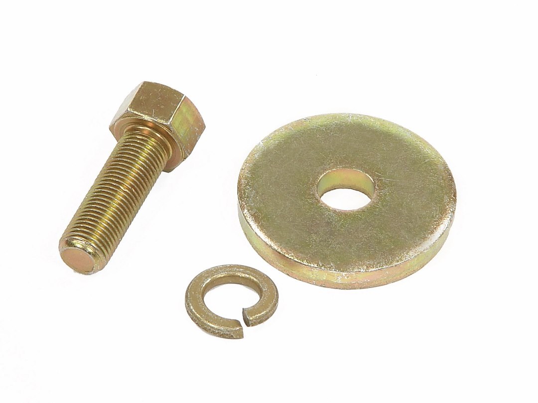 Mr. Gasket Harmonic Balancer Bolt, For Use with Chevy 396-454, 1/2 Inch – 20 Thread Size, 1-1/2 Inch Under Head Length, Zinc Finish – 946G