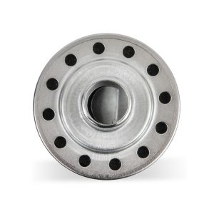 Mr. Gasket Crankcase Breather Cap, Round, 2-1/8 Inch Tall X 2-1/2 Inch Diameter, Push IN, Chrome, Without Grommet – 9810