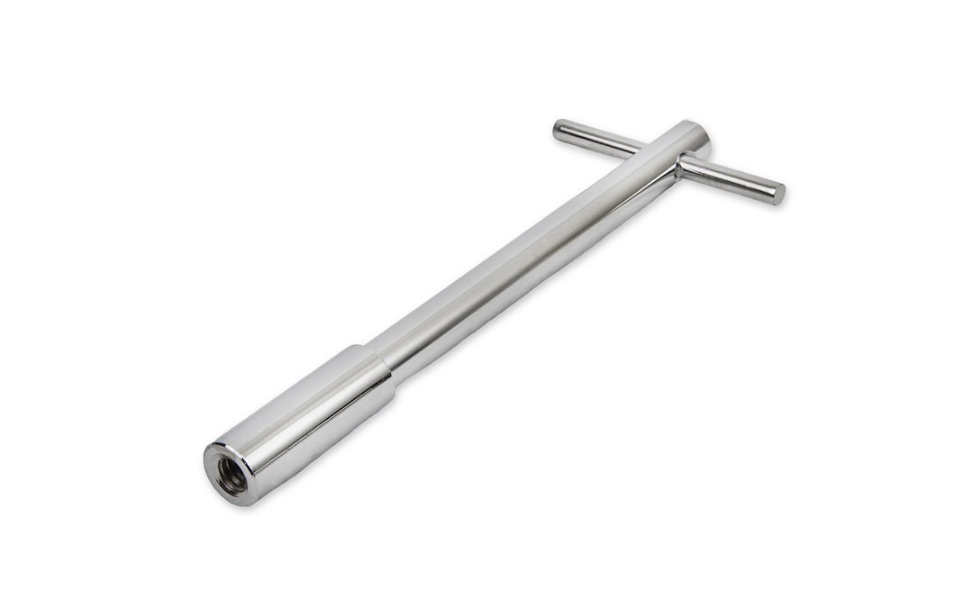 Mr. Gasket Valve Cover Bolt, 5 Inch Over All Length, 1/4 Inch – 20 Thread Size, 1 Inch Under Head Length, Extended T-Bar Head Type, Chrome – 9820