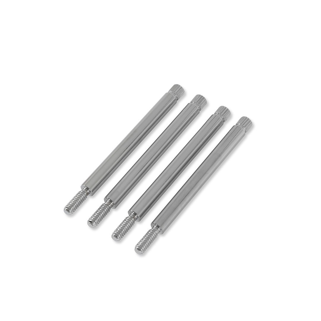 Mr. Gasket Valve Cover Bolt, For Use with Chevy V8, 4 Inch Overall Length, 1/4 Inch – 20 Thread Size, Y Top Wing Nut, Chrome Plated, Steel – 9824