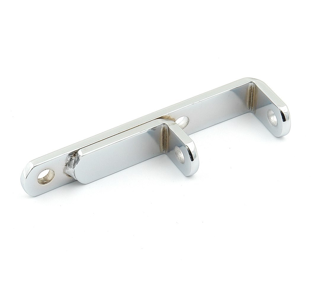 Mr. Gasket Alternator Bracket, F- Style Bracket, Chrome Plated, Steel, Must Also Use Part Number 9852 – 9850