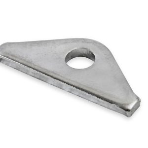 Mr. Gasket Valve Cover Hold Down Tab Set, Short Style, Chrome Plated, Steel, 1/4 Inch Diameter Holes, Set of 8 Tabs Only – 9899