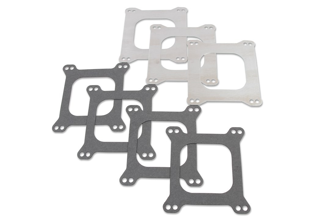 Mr. Gasket Carburetor Gasket Kit, For Use with 1/2 Inch Holley 3 Barrel/ Ram Manifolds – 98A