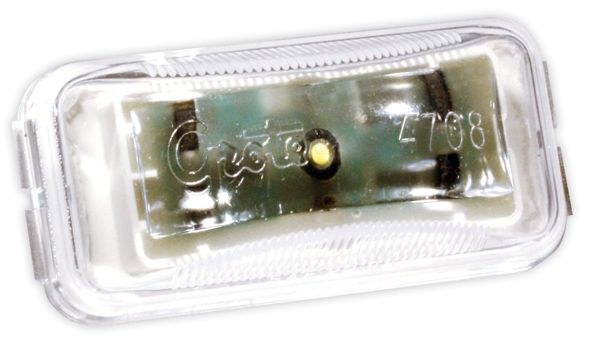 Grote Perlux Multi Purpose Light – LED, Interior Rectangular Utility Light, 2-5/8 Inch Length X 7/8 Inch Width X 1-1/4 Inch Height, White – 60421