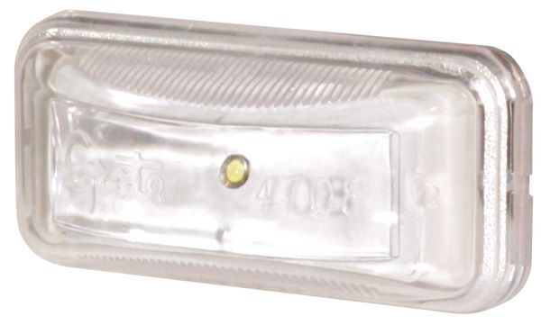 Grote Perlux Multi Purpose Light – LED, Interior Rectangular Utility Light, 2-5/8 Inch Length X 7/8 Inch Width X 1-1/4 Inch Height, White – 60421