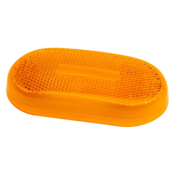 Grote Perlux Turn Signal-Parking-Side Marker Light Lens, For 45933 and 46713, Yellow Lens – 90203