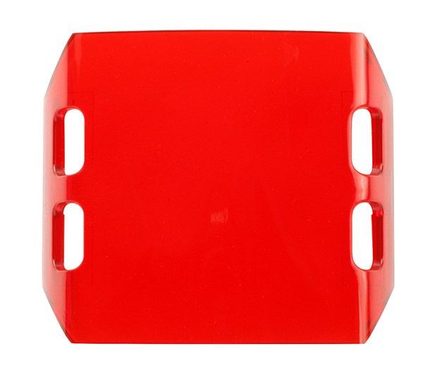 Grote Perlux Work Light Cover, For Use with Brightzone BZ501-5, Offers Additional Protection, Red, Snap on – BZ702