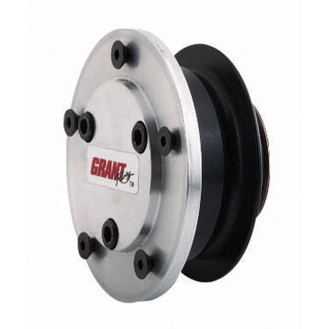 Grant Products Steering Wheel Quick Release, Racing Series, Ford 40-Splined Shaft, 5 Bolt Grant Performance Series Steering Wheels – 3022
