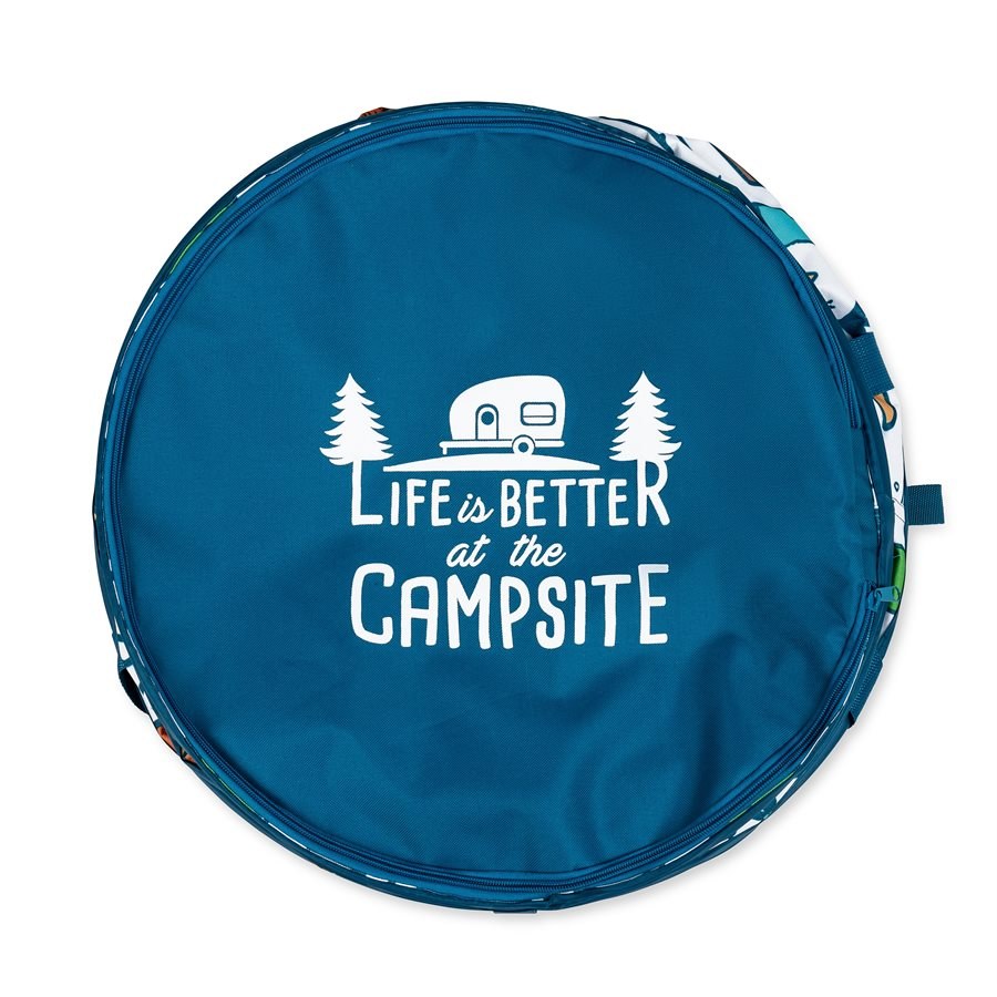 Grant Products Collapsible Container, Life Is Better at the Campsite ™, Pop-Up Utility Container – 5607