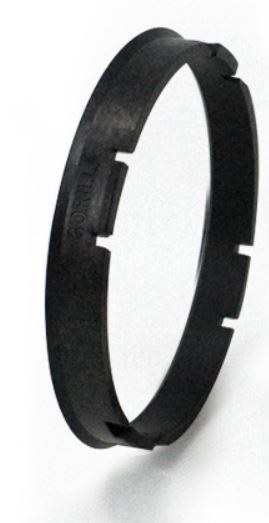 Gorilla Automotive Wheel Hub Centric Ring, 67.06 Millimeter Inside Diameter, 100 Millimeter Outside Diameter, Black, Poly Carbon, Set of 4 – 100-6706