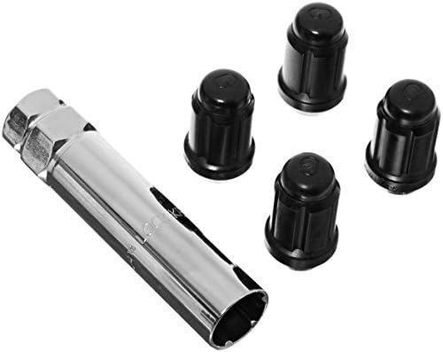 Gorilla Automotive Wheel Lock, Small Diameter Acorn, Lug Nut Lock, 12 Millimeter X 1.5 Thread Size, 60 Degree Conical – 21631BC