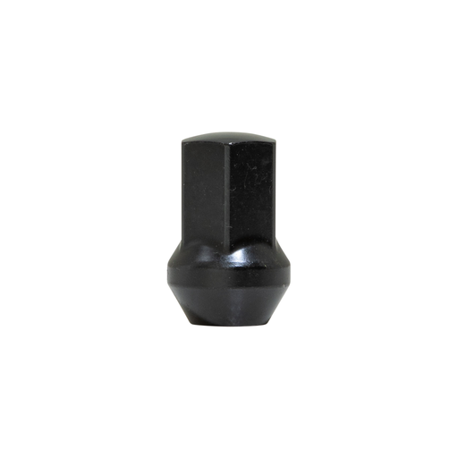 Gorilla Automotive Lug Nut, 14 Millimeter X 1.5 Thread Size, 60 Degree Conical Lug, Bulge Lug, 1.62 Inch Overall Length, Black Chrome – 66148FSBC